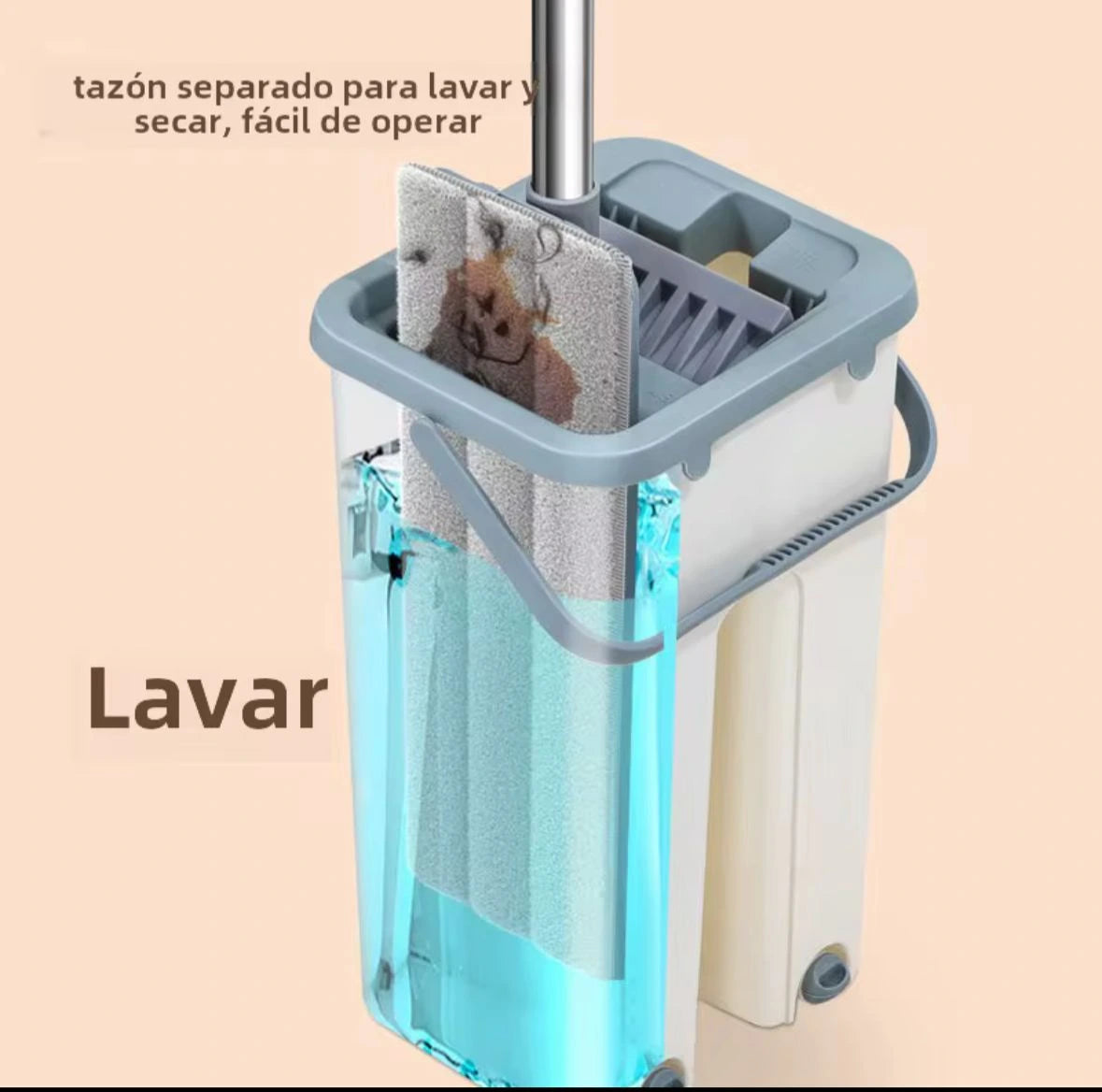 🧼 Limpia más, escurre mejor: adiós a las manos mojadas 🧽