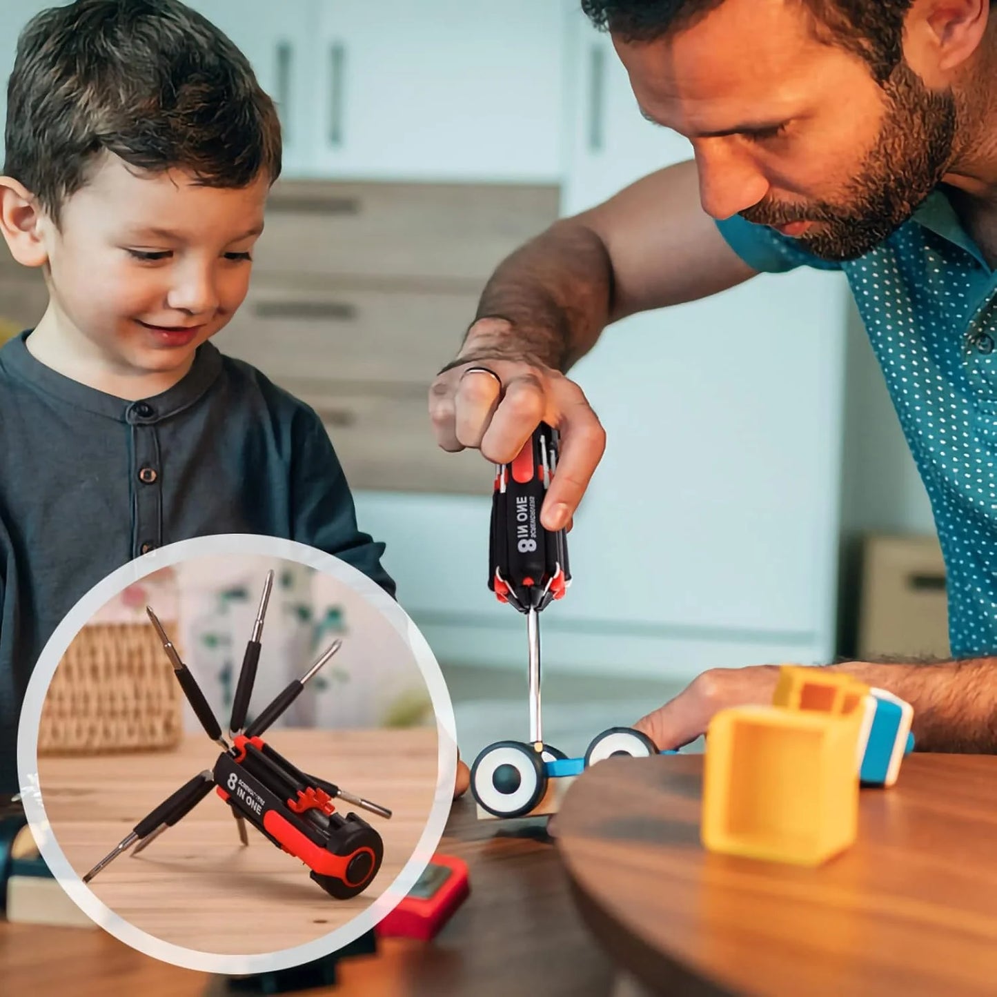 🔧 ¡Soluciona emergencias y reparaciones al instante con una sola herramienta! 💡