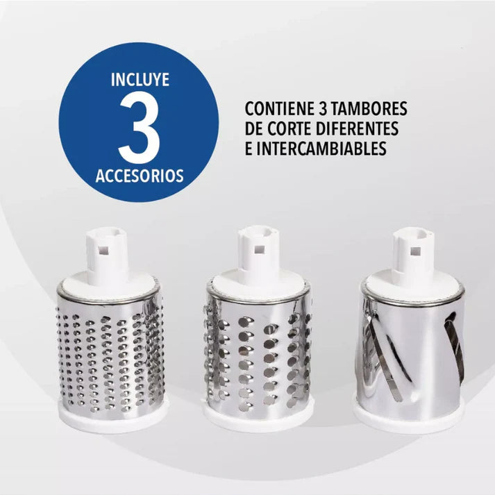 🥕 ¡Despídete del esfuerzo en la cocina con este rallador multiuso! 🔪
